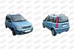 Retrovisore dx mecc/c/cavi calotta nera Fiat Panda (169) 09/03>09/09