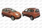 Retrovisore dx mecc/a cavi 2pins curvo c/sonda Fiat Panda (312, 319) 02/12>