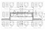 Disco freno ant Ø290 h55 5f Mercedes W/S/CL203 00>07; W210 97>02; C208/209 97>09 