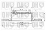 D/freno post Ø276 Citroen C5 00>