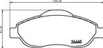 Freni ant Peugeot 3008 1.2/1.6i, 1.6Hdi 09>, 308 1.4/1.6 16v, 1,6/2.0Hdi 07> 