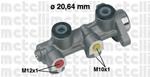 Pompa freni Ø20,64 M12x1 (2)+M10x1 (2) Opel Astra F, Corsa B 03/93>09/00