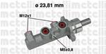 Pompa freni Ø23,81 M12x1 (1), M5x08 (1) Fiat Stilo Idea Musa 04>