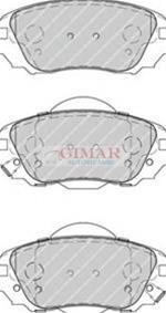 Freni anter c/bandelle sonore Opel Insignia (G09) 08> CERCHIO DA: 16"