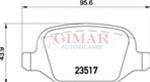 Freni post 16,5sp Alfa 147 156 1.9Jtd Lancia Lybra 1.9/2.4Jtd