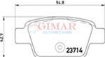 Freni post s/spie Alfa Mito 08>; Fiat Bravo, Multipla, Stilo 03>; Lancia Delta