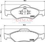 Freni ant Ford Courier, Fiesta IV (JA, JB), Ka (RB); Mazda 121 