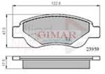 Freni ant Citroen C1, Peugeot 107; Toyota Aygo 1.0, 1.4Hdi 06/05>