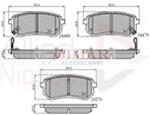 Freni post c/bandelle sonore Kia Picanto 1.0/1.1, i10 04>; Hyundai i10 