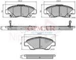 Freni ant Honda City, CR-Z, Insight, Jazz III 1.3/1.4/1.5 07.08>