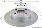 Disco freno ant Ø234 4f Nissan Micra 1.0>1.4 1.5d K11E 00>02