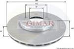 Disco freno ant/vt Ø288 45h 5f Mercedes W245 B180Cdi 03/05>