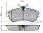 Freni ant Citron C2, C3 Pluriel 1.4/1.6 16v, 1.4/1.6Hdi 03> (129x56)