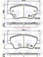 Freni ant Ford B-Max 1.0/1.4i, 1.5/1.6Tdci 12>; Fiesta VI 12>