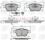 Freni ant c/spia a filo Audi A4 (8K2) 07>15; A5 (8T3) Coupè 07>17 disco Ø314