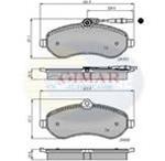 Freni ant c/spia Citroen Jumpy 1.6/2.0 06>, Fiat Scudo 07>, Peugeor Expert 07>;