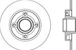 Set dischi freno ant c/moz/portaruota Ø249 67h 4f Citroen C4 (LA, LC) tt 04>11; Peugeot 307 (3A/C, 3B, 3H) tt 00>