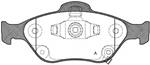 Freni ant Ford Fiesta 02/00>, Fusion 11/02, KA; Mazda 2 1.2>1.8 08.95>; Toyota Yaris 05>