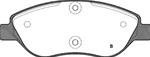 Freni ant c/spia a filo (1) Alfa Mito 1.3Jtdm, Fiat Stilo 1.9Jtd, Lancia Delta (844)