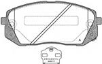 Freni ant plakkette s/fori Kia Carens, Hyundai iX35 Sportage 2.0i+Crdi 06> - 137,8x60x16,8