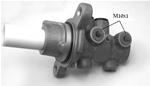 Pompa freni Ø22,22 M10x1 (2) Fiat G.Punto (199) TT 05>; Punto Evo tt