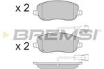 Freni ant c/spie a filo (2) Fiat Croma (194) 1,9Jtd 150cv 06/05>, 2,4Jtd 06/05>