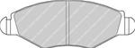 Freni ant c/clips Peugeot 206 1.1>1.6 1.9d 98>; Citroen Xsara (N1)