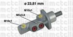 Pompa freni Ø23,80 M10x1 (2) c/Abs s/Esp Renault Clio III (BR/CR0/1) 1.2 16v 10>