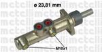 Pompa freni Ø23,81 M10x1 (2) Iveco Daily 35S11, 35S13 2.8D 02/99>04/06: mtr 8140.