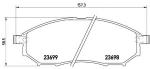 Freni ant Nissan Pathfinder 2.5Dci 05>, Qashqai+2 1.5/2.0Dci 07>, Navara 2.5Dci 08>; Renault Koleos 2.5Dci 07>