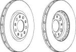 Set dischi freno ant/vt Ø305 h39,7 5f Alfa 159 1.9Jtdm, Giulietta, Brera