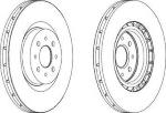 Set dischi freno ant/vt Ø305 45h 4f Alfa Mito (955) 1.4TJet+Turbo Multair 09/08>