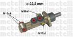 Pompa freni Ø22,20 M10x1 (2) M12x1 (2) -Abs Renault Laguna (B56, 556) 11/93>3/01