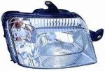 Faro anter sx H4 pred/reg/elettr Fiat Panda (169) 09/03>09/09