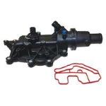Flangia termostato c/sens+termostato 83° Renault Kangoo 1.6 08>