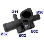 Flangia termostato Vw Golf V 1.6 03>