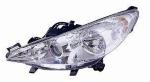 Faro anter sx 2H7+H1 parab/nera c/fend/pred/reg/elett/ Peugeor 207 05/06>