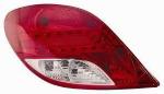 Gruppo ottico poster sx bianco/rosso a led Peugeot 207 06/09>; Melchioni