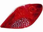 Gruppo ottico poster dx rosso a led Peugeot 207 05/06>