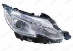 Faro anter sx luci a led 2H7 PWY24W c/predisp/regol/elettr Peugeot 2008 06/13>03/16
