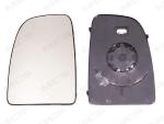 Vetro c/piastra superiore retrovisore dx Fiat Ducato (250) 07/06>